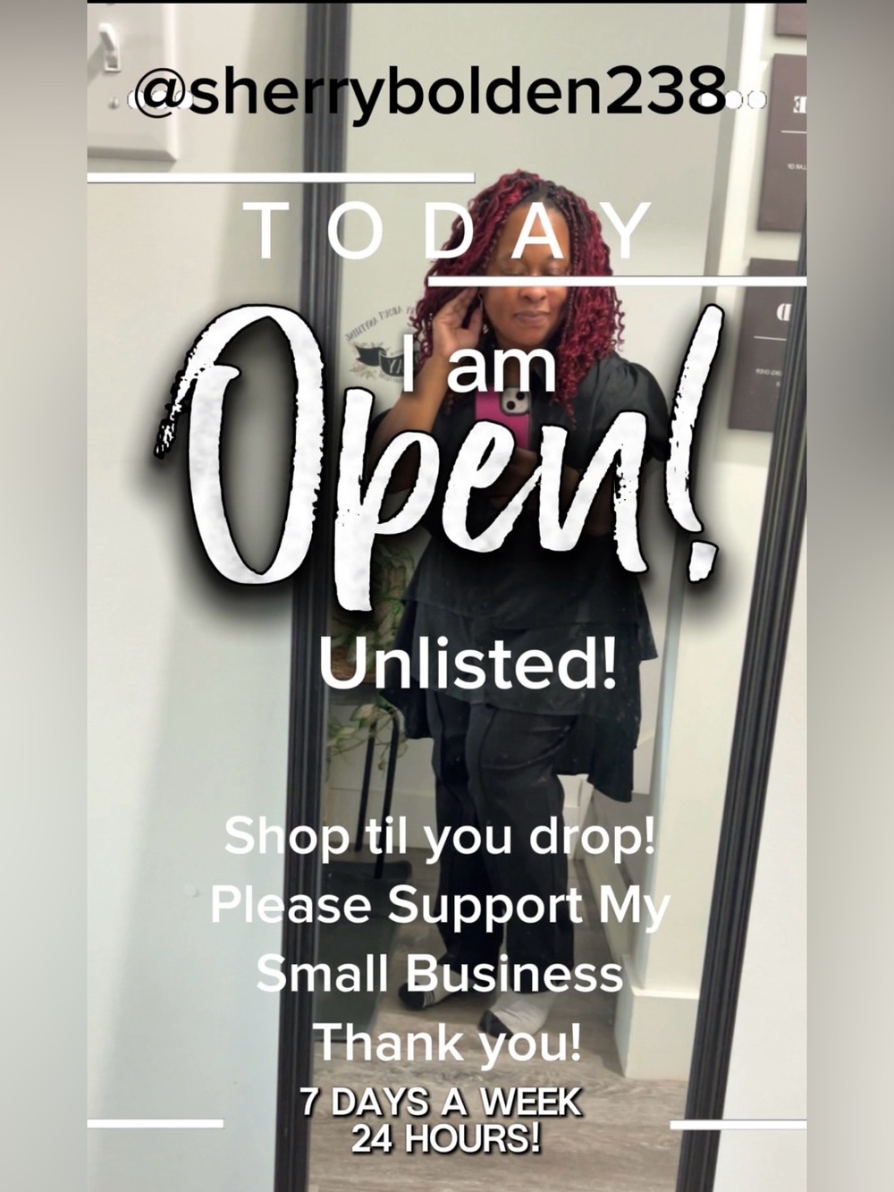 **Don’t Buy from this post! Open 24 hours and 7 days a week! Shop til you drop!
